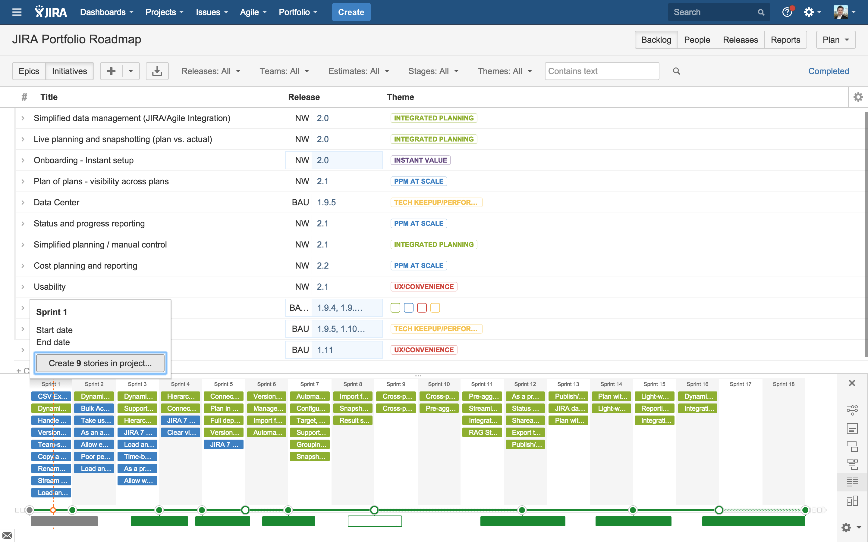 Ведение проектов в jira