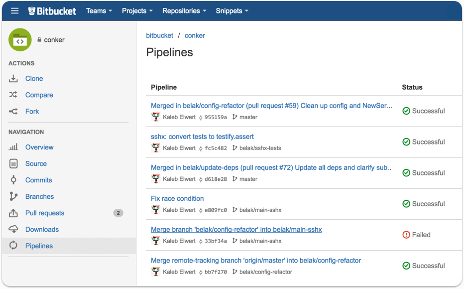 Bitbucket как залить проект в репозиторий